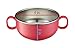 Innobaby Din Din Smart Stainless Steel 11 oz Feeding Bowl with Handles for Babies, Toddlers and Kids. BPA Free, Pink