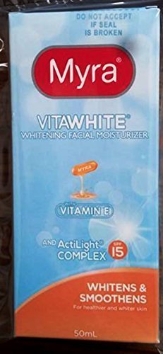 Myra Vitawhite Whitening Face Lotion w/ Actilight Complex SPF15 50ml