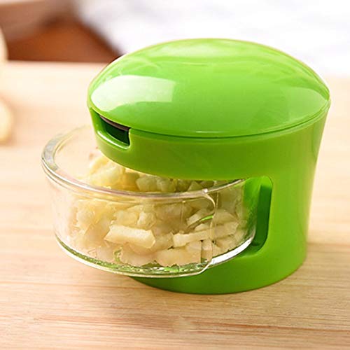 Multifunctional Practical Household Kitchen Garlic Cutter Chopper Manual Garlic Chopper Press Mincer Slicer Dicer Grater