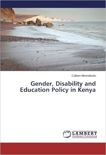 Gender Disability And Education Policy In Kenya Colleen