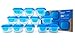 SnapLock Mini Baby Food Storage Containers, Set of 12, 3 ounces each