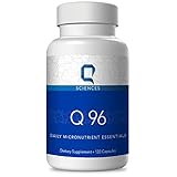 Q Sciences Q96 Micronutrients - Improve Brain Function And Boost Mood, Mood Enhancement Supplement Stabilizer, Multivitamins for Improved Mental Clarity, Focus, and Brain Health, 120 Capsules
