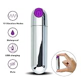 G Spot Bullet Vibrator for Clitoris Stimulation,Waterproof Dildo…