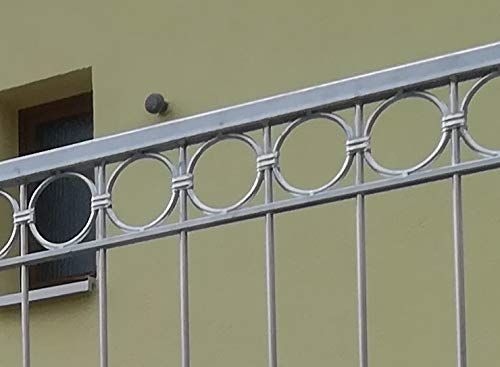 Metallzaun Schmiedeeisen Eisenzaun Zaun Zäune Anello-Z100/200 Zink – Bild 6