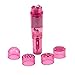Finever Pocket Rocket Mini Beauty Facial Massagers Travel Massager Tool Facial,Head,Eyes (Pink Purple)