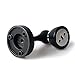 Alise Magnetic Door Stop Door stopper Holder Catch Heavy Duty Screw Floor/Wall Mount,MX3100-B Black