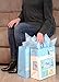 BagLove Gift Bag Set with Tissue Paper Included, Baby Boy, Large, 2 Pack, Blue