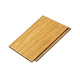 Cali Bamboo - Solid Click Bamboo Flooring, Light Natural Brown - Sample Size 8