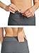 Cityoung Womens Athletic Pleated Golf Skirts with Pockets Tennis Skirt High Waisted with Shorts Running Workout Grey XL