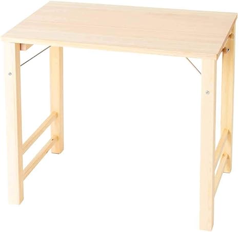Amazon Co Jp アイリスプラザ デスク 机 折りたたみデスク フック付き ナチュラル 幅78 奥行50 高さ70 Potd 50na テレワーク推奨 ホーム キッチン
