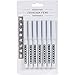 MALARKeY Disposable Fountain Pens, Fine Nib (7-pack set)