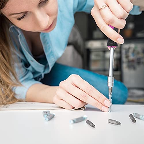 Werkzeugset Rosa Lady Werkzeug Set mit Werkzeugkoffer 23-Teiliges Reparatur Werkzeug Kit mit Schraubendreher Bit Maßband… – Bild 6