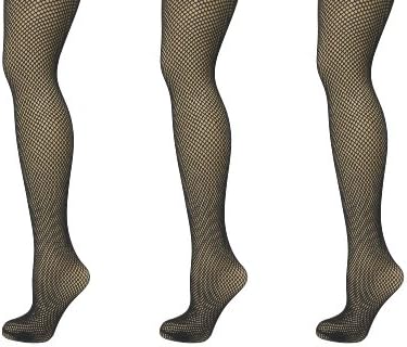 JAVEL Women's 3 Pack Fishnet Tights