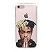 NA Clear Xxxtentacion iPhone 6 Case Triple X 6S Cover XXX Rapper See Through Transparent Casing Praying Hands Brown Yellow, Hard Plastic