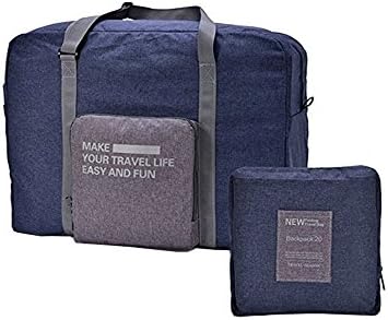 YC Chioce Large Travel Duffel Bag, Lightweight Waterproof Duffel Bag for Travel Sports Gym(Blue)