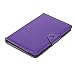 7 inch Tablet Protective Case, Stand Holder,Portable Foldable and Solid Stand Case Compatible with All Universal 7 inch 16:9 Tablets PC(Purple)