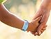 Reusable Child Safety ID Bracelets, Waterproof Adjustable Travel ID Wristbands for Kids, One Size Fits All, Blue, Pack of 3