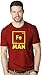Mens Iron Science Man T Shirt Cool Novelty Funny Nerdy Graphic Print Tee Guys