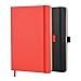 2 Pack Daily Notebook, Ruled Leather Notebooks and Journals to Write in, Daily Planner with Pen Holder, 160 Pages, Professional Notebook Hardcover, A5 Size (8.5