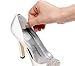 Foot Petals Heavenly Heelz Heel Cushion Shoe Pads-Technogel-Clear-1 Pair