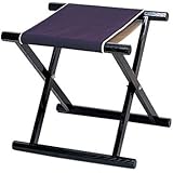 滝田商店ブランド 胡床(こしょう) 角足 黒塗紫布 座高41cm×巾44cm 日本製 神社用 寺院用 椅子 床几 証明書付