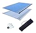 RV Patio Mat: 9x18 Extra-Wide Ocean Blue RV Mat