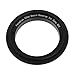 Fotodiox 52mm Filter Thread Macro Reverse Mount Adapter Ring for Sony E-Series Camera Fits Sony