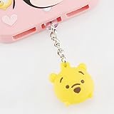 ZOEAST(TM) Sulley Mike Winnie Stitch Zootopia Lightning Dock Data Charging Port Dustproof Plug Charm iPhone 5 5S SE 6 6S 7 7S 8 Plus X IPad IPod (Winnie Pooh, iPhone)