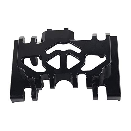TRX-4 82056-4 Wave Box Chassis Cobweb Structural Hollowing Dissipate Heat Piece Wave Box Chassis fit Vehicles & Remote Control Toys (Black)
