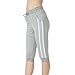 KDi Women's Shorts Jogger Sweatpants Running Trousers Tracksuit Capri Pants