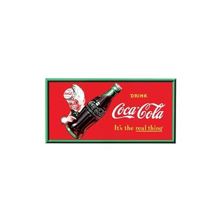 Beba Coca-Cola es la cosa real Im?n Porcelana Nevera: Amazon.es: Hogar