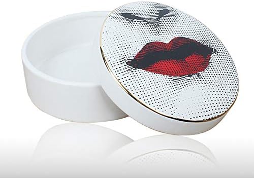 Nordic Simplicity Jewelry Storage Box Lina Cavalieri bin Earrings Pendant Necklace Collective Supplies Craft high-end Ceramic