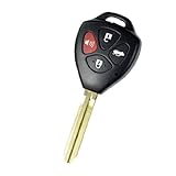 New 4 Buttons Remote Key Shell Case for Toyota 2007-2010 RAV4 Camry Yaris Avalon No Chips Inside