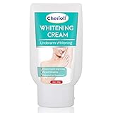 Underarm Whitening Cream, Lightening Cream, Underarm Lightening and Brightening Deodorant Cream Effective for Armpit, Bikini, Elbow, Knees, Private and Sensitive Areas