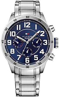 tommy hilfiger men's 1791053 stainless steel watch with link bracelet