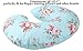 Knlpruhk Floral Nursing Pillow Cover Set 2 Pack Jersey Knit Soft Hypoallergenic Slipcovers for Breastfeeding Moms Baby Girl Boy Fits On Infant Nursing Pillow
