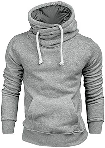 MIUCAT😸Mens Shirts Long Sleeve Autumn Winter Casual Sweatshirt Hoodies Top Blouse Tracksuits