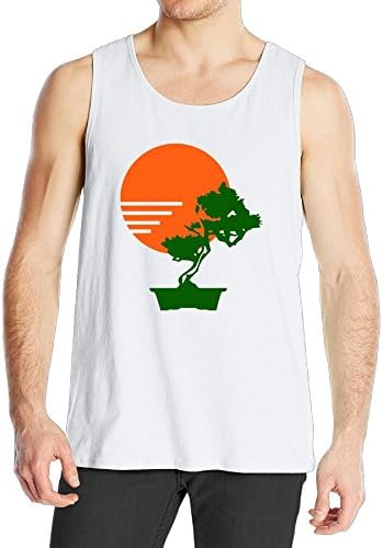 Jusxout Sun &amp; Bonsai Tree Fitness Mens Tee Top Tank Tops