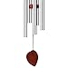 Wind Chimes, 5 Hollow Aluminum Metal Tubes Tuned 24'' Music Windchime with S Hook for Indoor and Outdoor