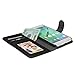 Galaxy S6 Case, BUDDIBOX [Wallet Case] Premium PU Leather Wallet Case with [Kickstand] Card Holder and ID Slot for Samsung Galaxy S6, (Black)