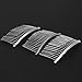 Frcolor Hair Comb 20 Teeth Bridal Hair Clip Combs Fancy DIY Metal Wire Hair Side Combs 12pcs (Golden White K Black)