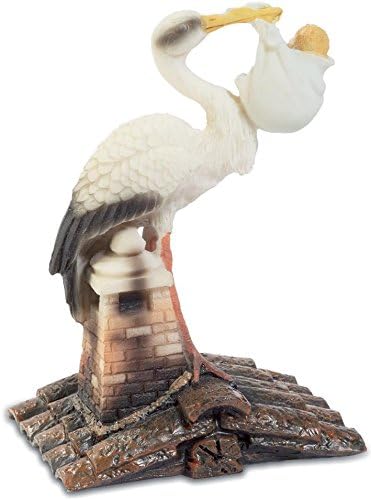 Tableaux Posters Et Arts Decoratifs Sculptures 10 5 Cm Avenuelafayette Figurine Cigogne Avec Bebe Napravi Rs