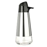 Oxo Easy Press Stainless Steel Soap Dispenser, 3-1/4" diam. x 8" h