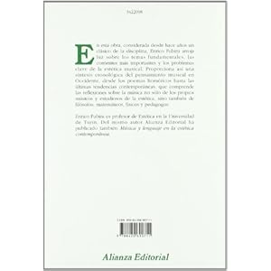 La estética musical desde la antigüedad hasta el siglo XX / Musical Aesthetics From Ancient Times until the Twentieth Century (Spanish Edition)