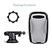 LSXD Car Mount Windshield/Dashboard Phone Holder with Quick Release Button and Stretchable Arm for iPhone X/iPhone 8/ iPhone 7 Plus/7/6, Samsung Galaxy Note and Most Smartphones - 6