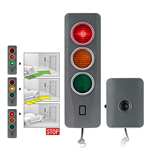 CICMOD Garage Parking Sensor Safe Light Parking Aid System Car Parking Guide Sensor for Home Garage Beep Alerts