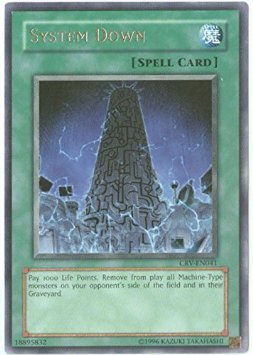 Yu-Gi-Oh! - System Down (CRV-EN041) - Cybernetic Revolution - Unlimited Edition - Rare