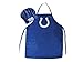 NFL Indianapolis Colts Chef Hat and Apron Set, Blue, One Size