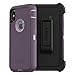 OtterBox Defender Series Screenless Edition Case & Holster for iPhone X/Xs (Renewed) - Purple Nebula