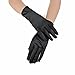 Greenmoe Women's Elegant Short Finger Formal Party Wrist Length Gloves Black